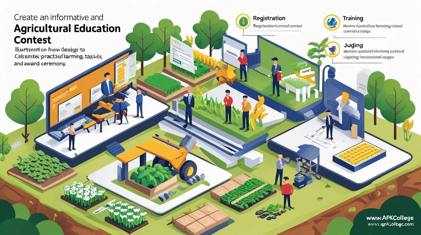 how is the agricultural education contest organized